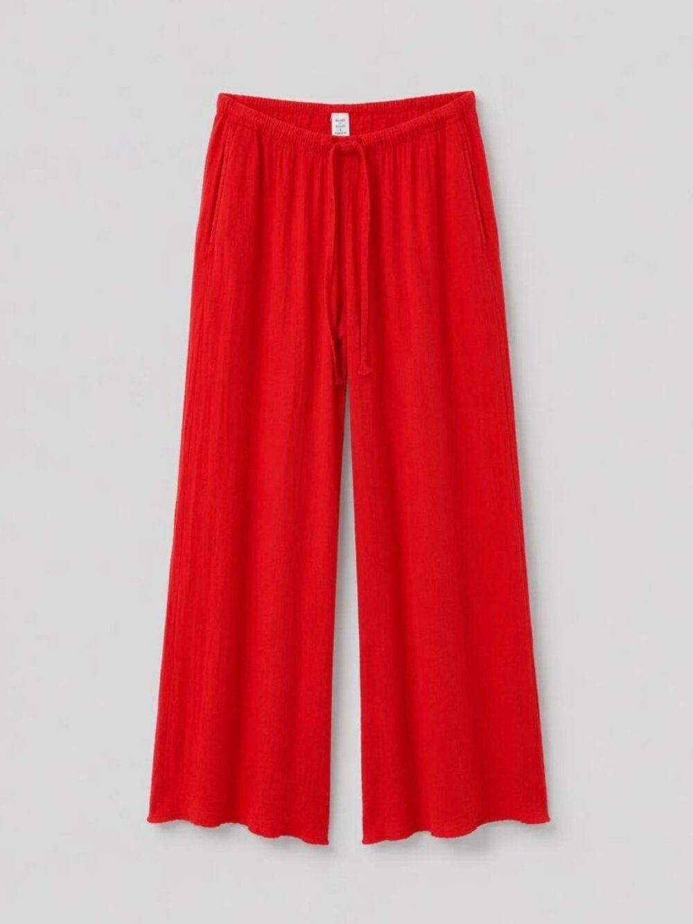 Red Wide Leg Pants by BLANCO